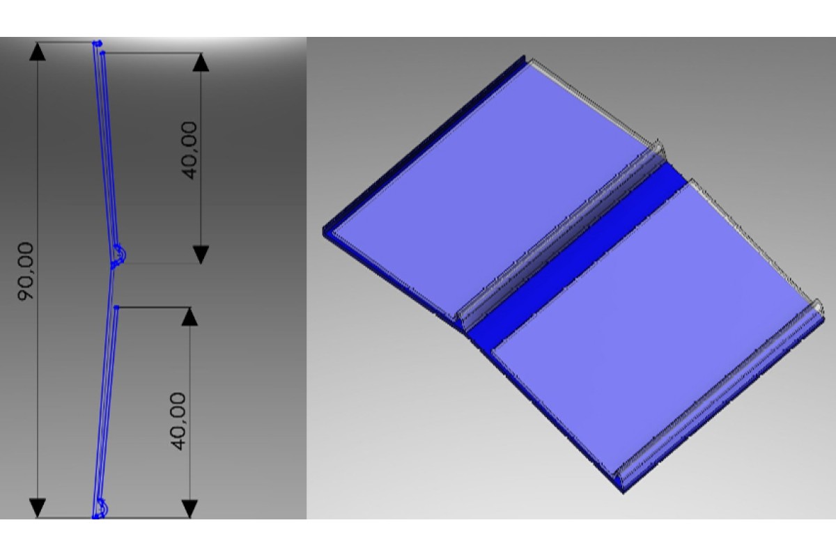 40 mm Çiftli Etiket - YD109