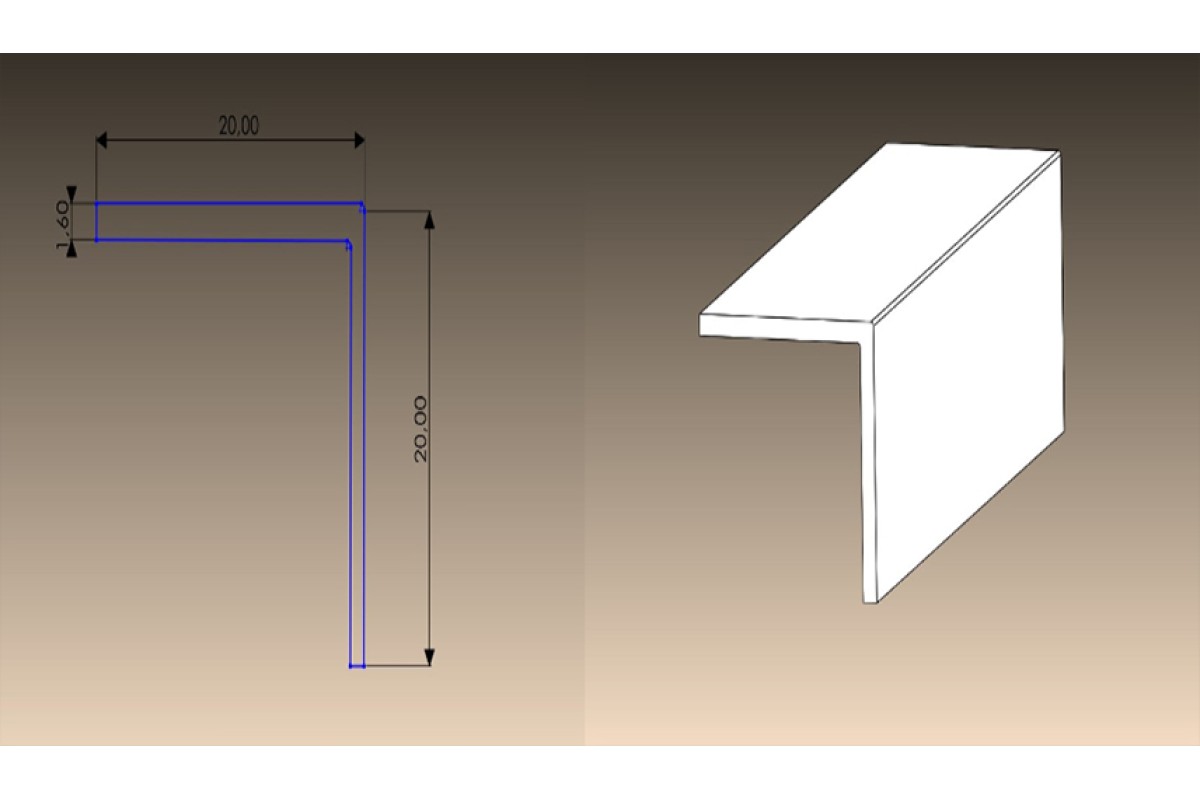 Köşebent 20x 20 YD303